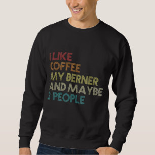 Sudadera Dueño de perro de montaña de Bernese Coffs Amantes