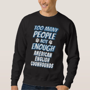 Sudadera Dueño de perro de raza Coonhound inglés americano