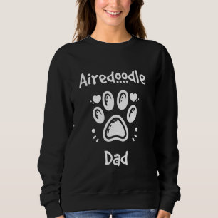 Sudadera Dueño de perro híbrido de Airedale y Poodle Airedo