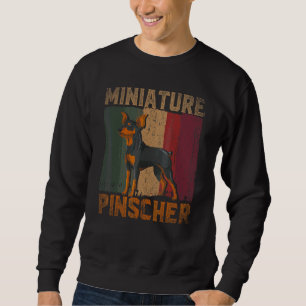 Sudadera Dueño de perro Pinscher Miniatura Perro Retro Min