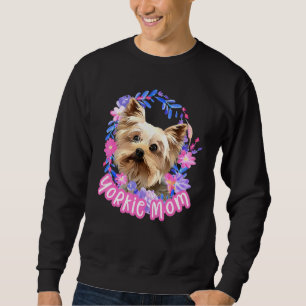 Sudadera Dueño de Perro Terrier Cute Yorkie Mom Yorkshire
