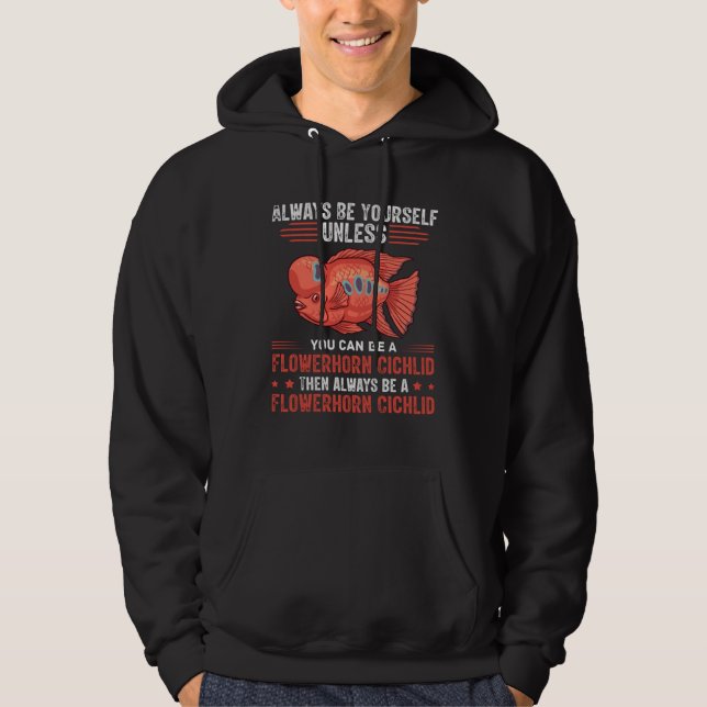 Sudadera Dueño de tanque de acuario de comida para peces cí (Anverso)