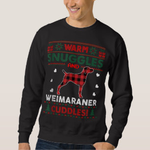 Sudadera Dueño de Weimaraner Dog Lover Navidad regalos feos
