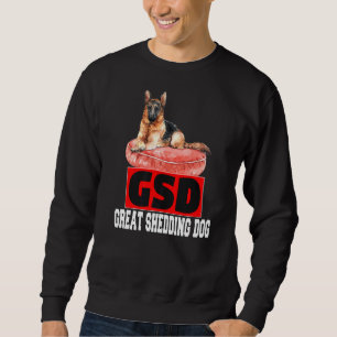 Sudadera Dueño Del Mascota Del Pastor Alemán Gsd Gran Perro