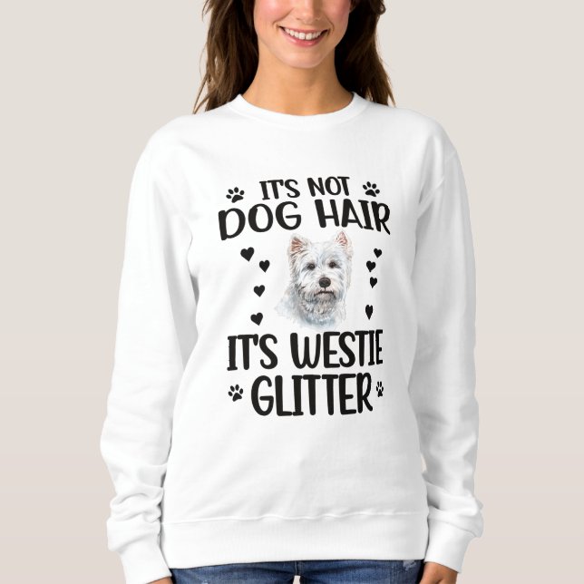 Sudadera Dueño del Westie Dog Lover West Highland White Ter (Anverso)