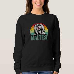 Sudadera Dueño maltés de perro mejor madre maltesa que nunc