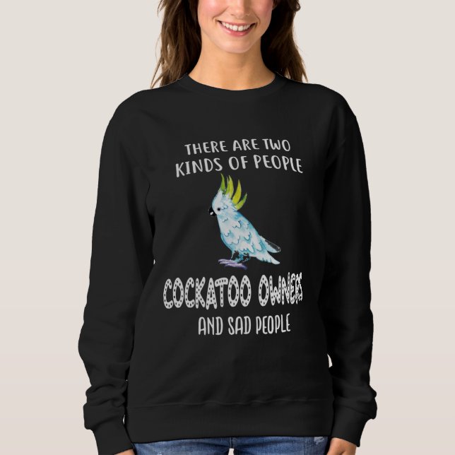 Sudadera Dueños de Loros Cacatúa (Anverso)