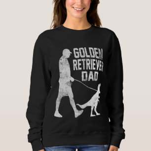 Sudadera Dueños de perros de dinosaurios del Golden Retriev