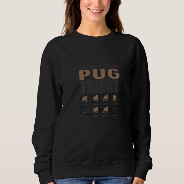 Sudadera Dueños de perros pug K9 Cachorros (Anverso)