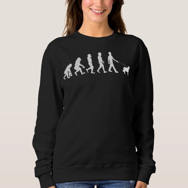 Sudadera Dueños de perros Raza de Perro Evolución A San Ber (Anverso)