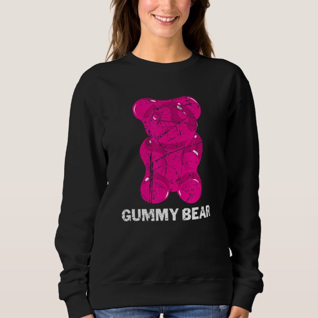 Sudadera Dulce Candy Guay Gummy Bear Grunge Costume (Anverso)