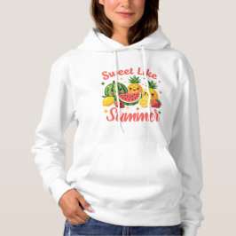 Sudadera Dulce Como Frutas Kawaii De Verano Sandía Piña
