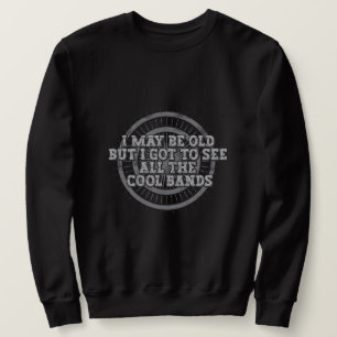 Sudadera Dulce de banda negra vintage - Regalo perfecto