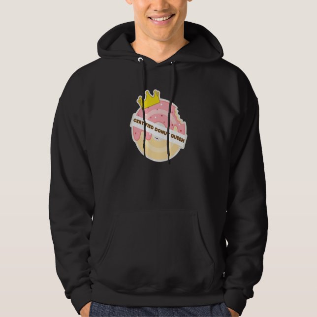 Sudadera Dulce de Donut Queen Comida Perfecta Dulce (Anverso)