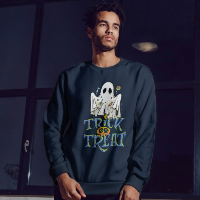 Sudadera Dulce de Halloween masculino (Subido por el creador)