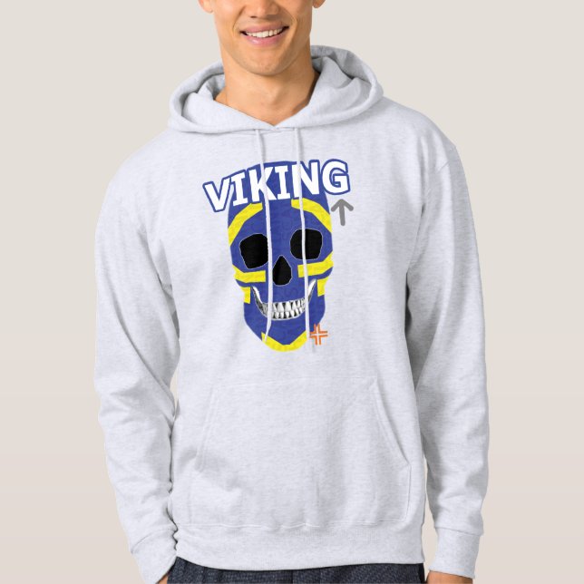 Sudadera Dulce de HANDSKULL Viking Hoooed Sweatshirt B2 (Anverso)