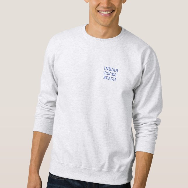 Sudadera Dulce de la PLAYA DE ROCAS INDIAS (Anverso)