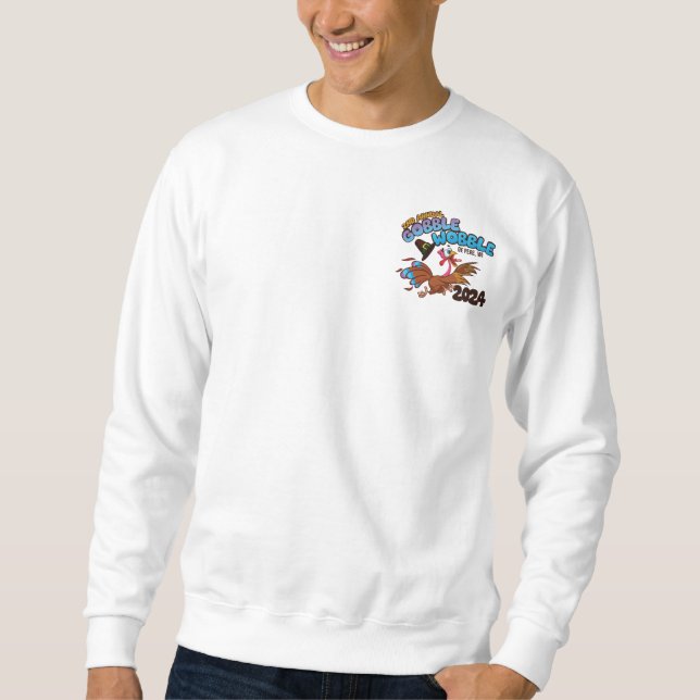 Sudadera Dulce de la tripulación 24 - Diseño posterior (Anverso)
