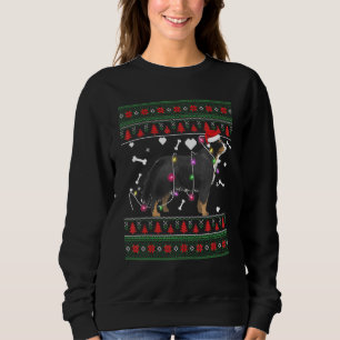 Sudadera Dulce de Perro de la Montaña Santa Ugly Navidades
