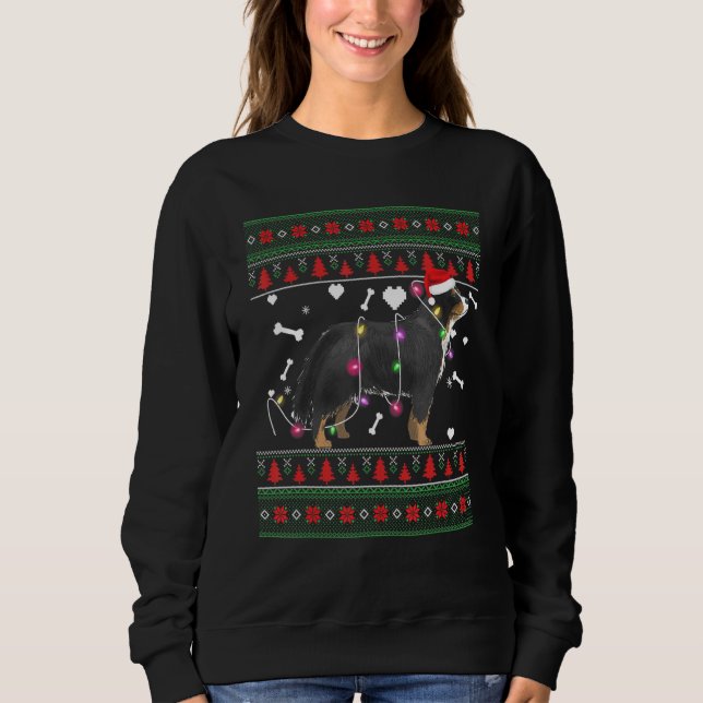 Sudadera Dulce de Perro de la Montaña Santa Ugly Navidades (Anverso)