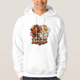 Sudadera Dulce diseño de día de San Valentín de diablo y án