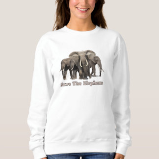 Sudadera Dulce elefante africano
