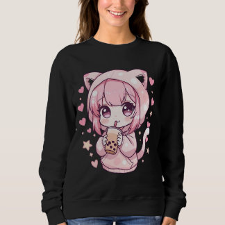Sudadera Dulce estado de ánimo Chibi
