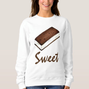 Sudadera Dulce helado sándwich de caramelo