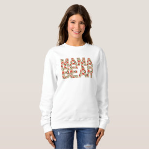 Sudadera Dulce Mama Bear sandía Maravilla