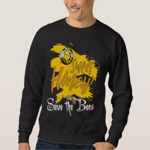 Sudadera Dulce Miel Salva a las Abejas Citación de Apiculto