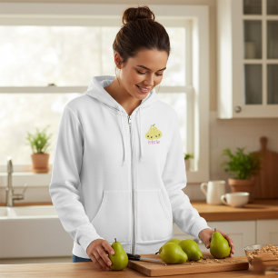 Sudadera Dulce Pareja de Peras Kawaii Pareja Perfecta Chist
