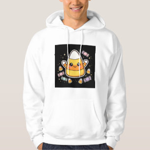 Sudadera Dulce Personaje de Halloween de Caramelo de Maíz