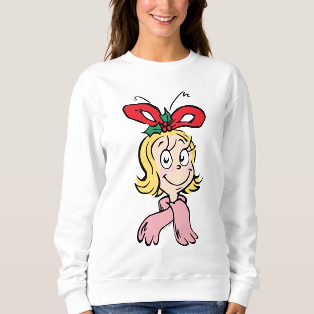 Sudadera Dulce retrato de Cindy Lou Who (Anverso)