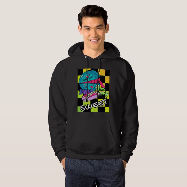 Sudadera Dulce Retro Como Caramelo (Anverso completo)