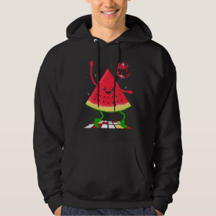 Sudadera Dulce Rojo Frutas Veraniegas Bailando sandía Art P