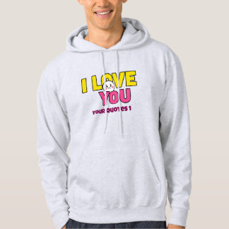Sudadera Dulce Te Amo Gráfico para Regalos y Ropa