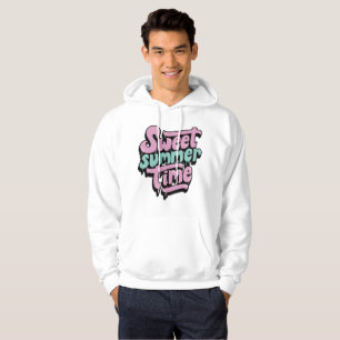 Sudadera Dulce Verano Retro Tiempo