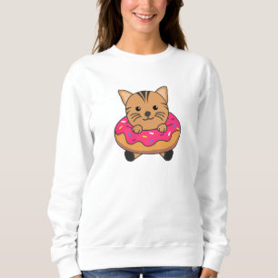 Sudadera Dulces Animales Graciosos De Gato En Gatos Gracios