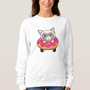 Sudadera Dulces Animales Graciosos De Gato En Gatos Gracios
