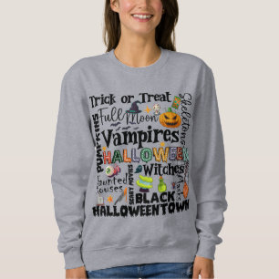 Sudadera Dulces de Halloween 01 para Catrachas