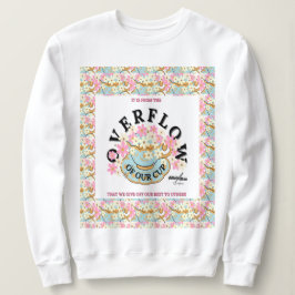 Sudadera Dulces florales sobrevueltos - Adiela Akoo