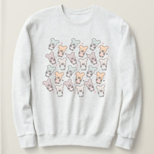 Sudadera Dulces Snacks Confeti Ositos Lindos  