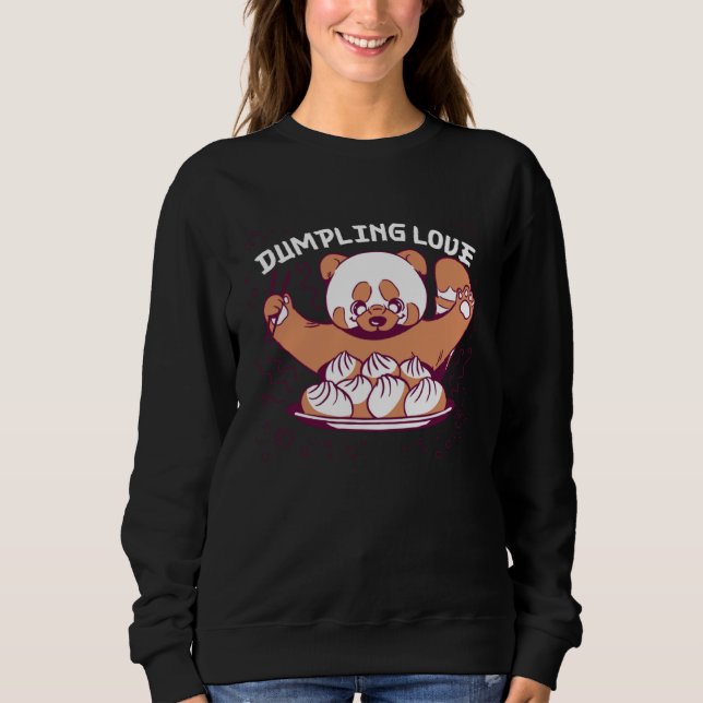 Sudadera Dumpling Love Dumpling Chinese Cuisine (Anverso)