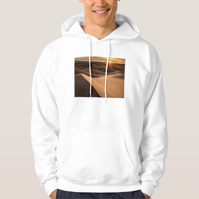 Sudadera Dunas de arena dorada, Valle de la Muerte, CA (Anverso)