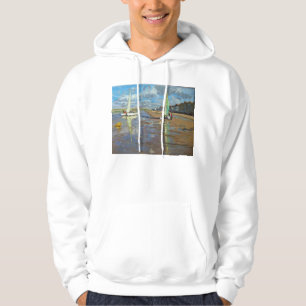 Sudadera Dunas Francia del rebuzno de la reflexión