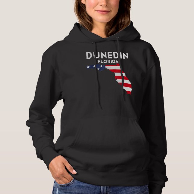Sudadera Dunedin Florida USA State America Travel Floridian (Anverso)