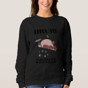 Sudadera Dungeon Crawler Dragon Master Dm Gaming Cat Druida