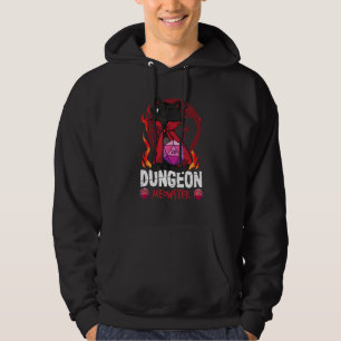 Sudadera Dungeon Meowster Tabletop Gamer Nerd Cat