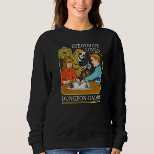 Sudadera Dungeon Padre Rpg Rol Jugando Juego Dados D2