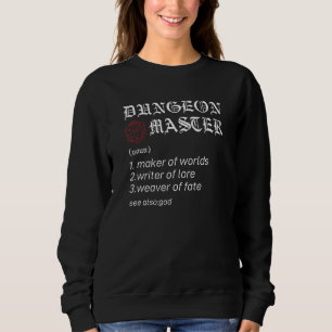 Sudadera Dungeon Rpg Master Dice Rolling Bosque Dragon